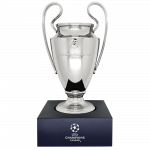 Porte-clés Champions League Winner Olympique de Marseille 3D Starball avec  2D mini trophée