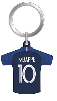 FFF – Porte-clés Maillot Numéro 10 – Mbappé - Am Ball Com