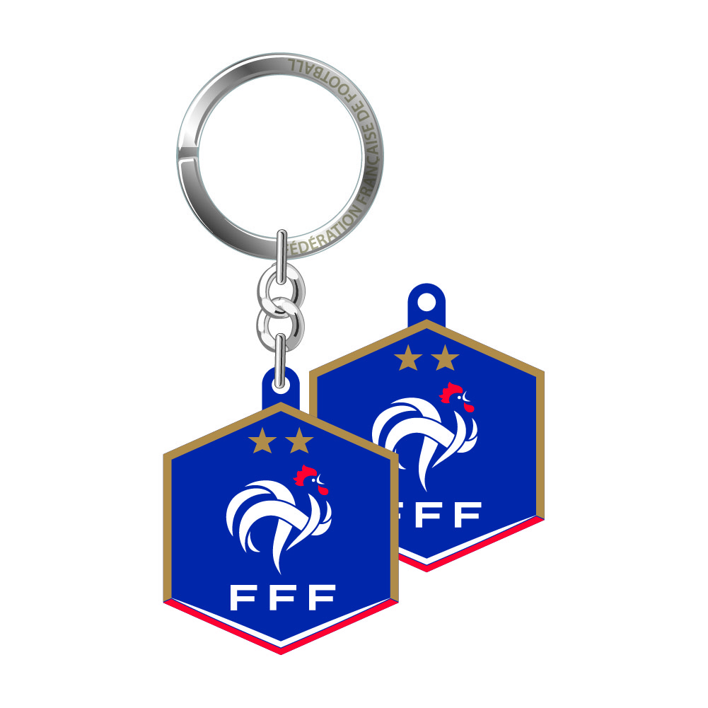 Porte-clés logo club de foot au choix - Poxymel