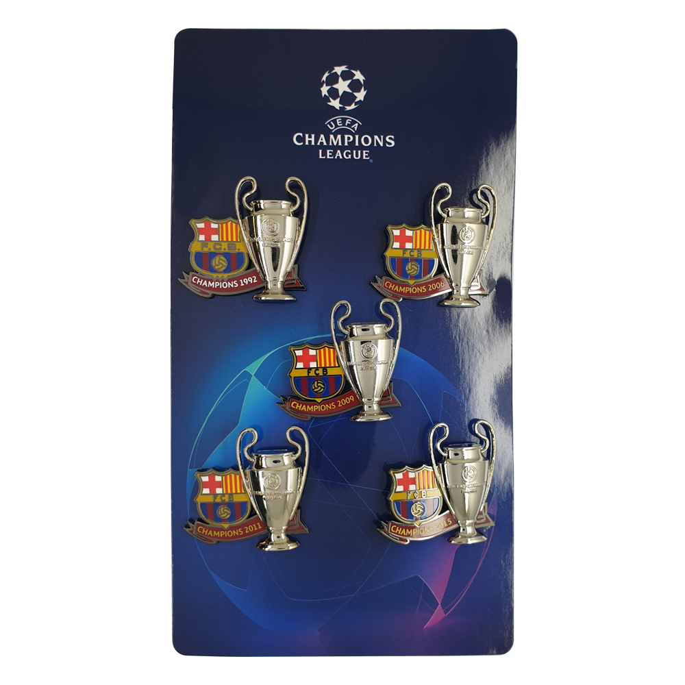 Barcelona Winners UEFA Champions League Official Replica 3D Trophy