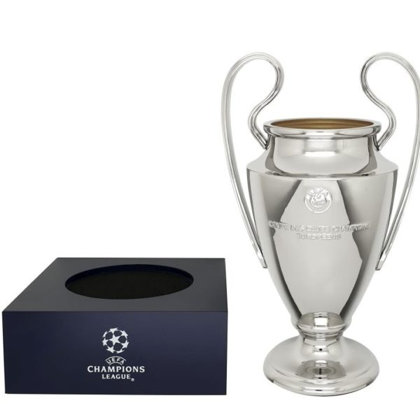 UEFA Champions League-Trophée (100 mm), Unisexe, métal, 100 mm : :  Sports et Loisirs