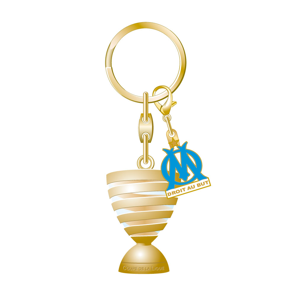 Porte Clés Coupe De France En 3D  Boutique Officielle Olympique de  Marseille