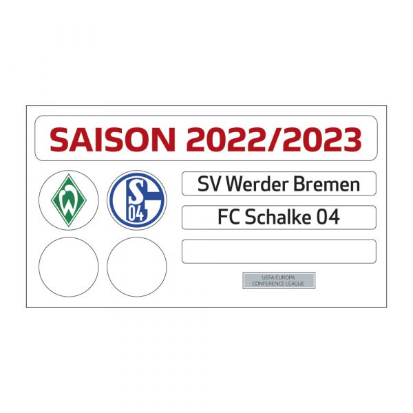 SV Werder Bremen Trikot Magnet Saison 14/15 Fussball Bundesliga AMBALLCOM 